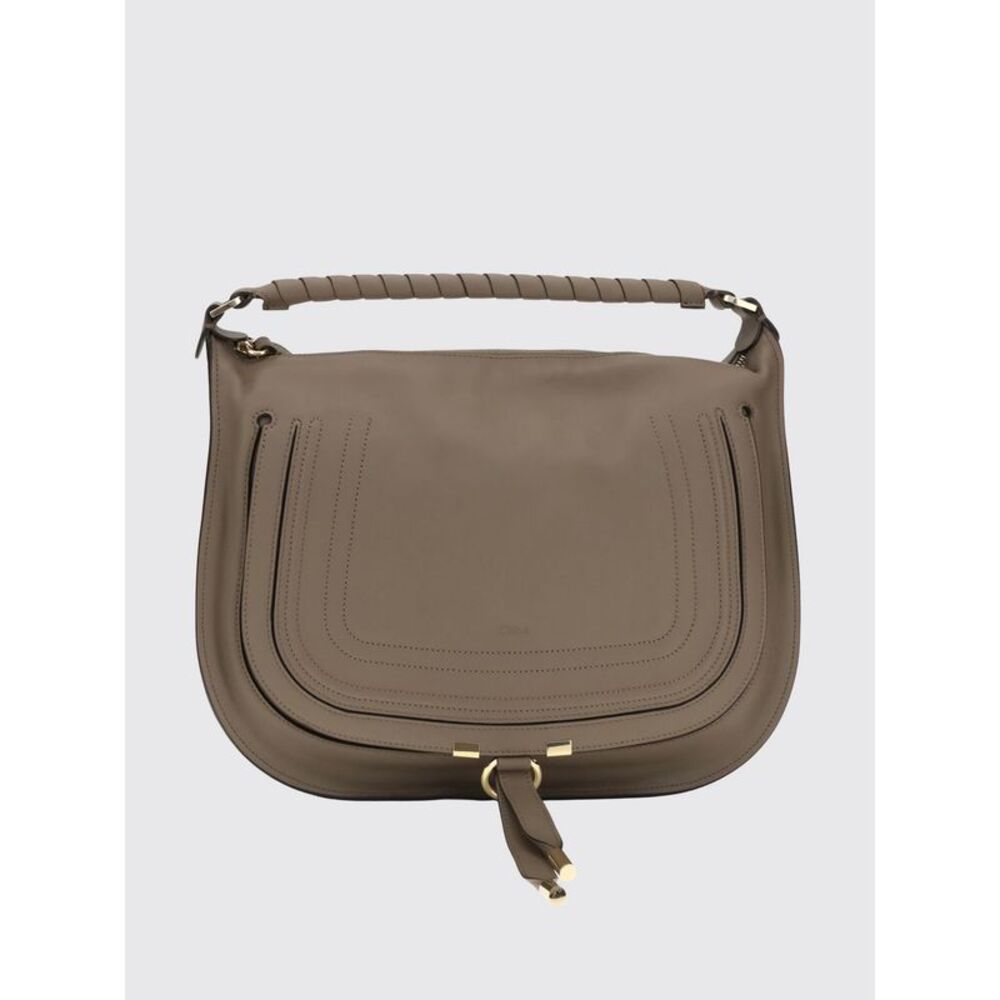 Chloe Women Marcie Shoulder Bag Chloe In Calfskin Leather With Braided Handle